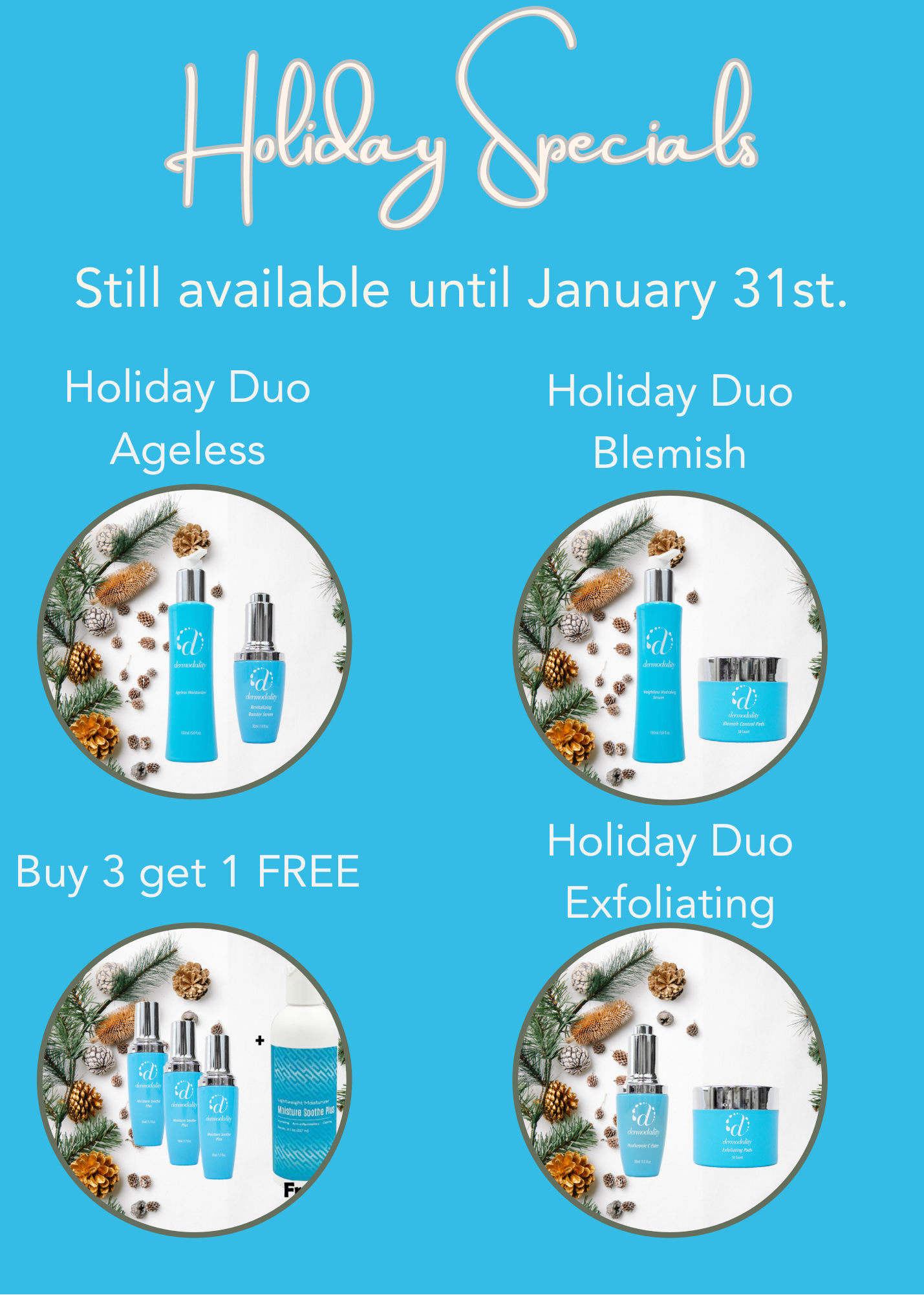 Dermodality Skin Solutions - Holiday Specials