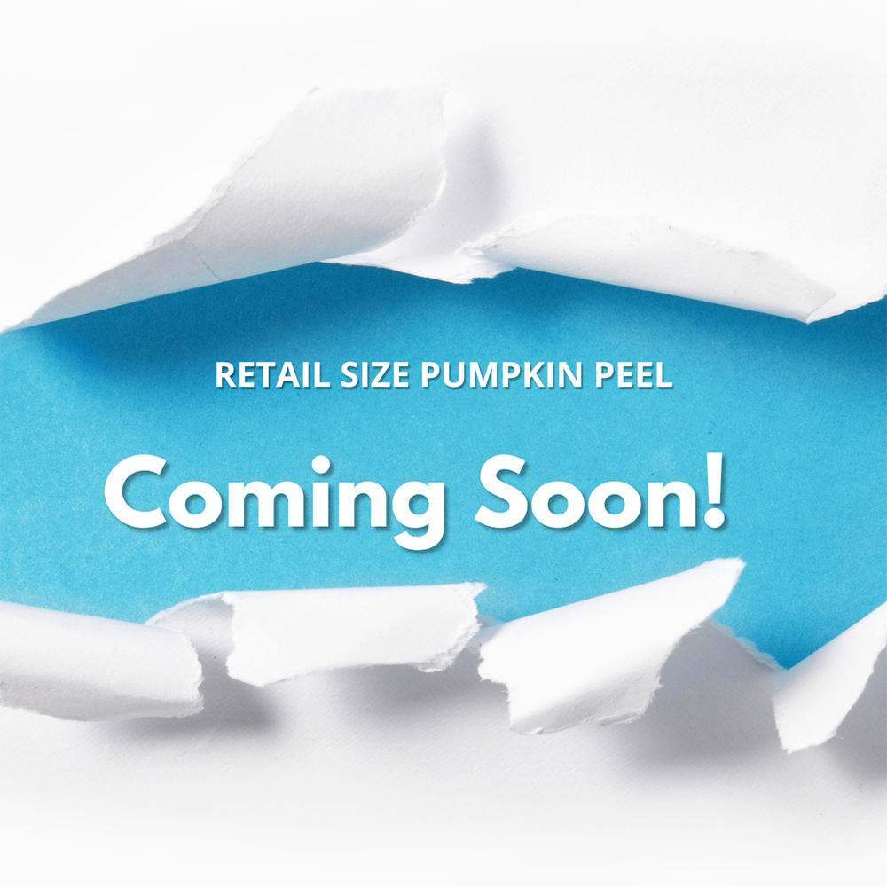 Retail Size Pumpkin Peel Coming Soon