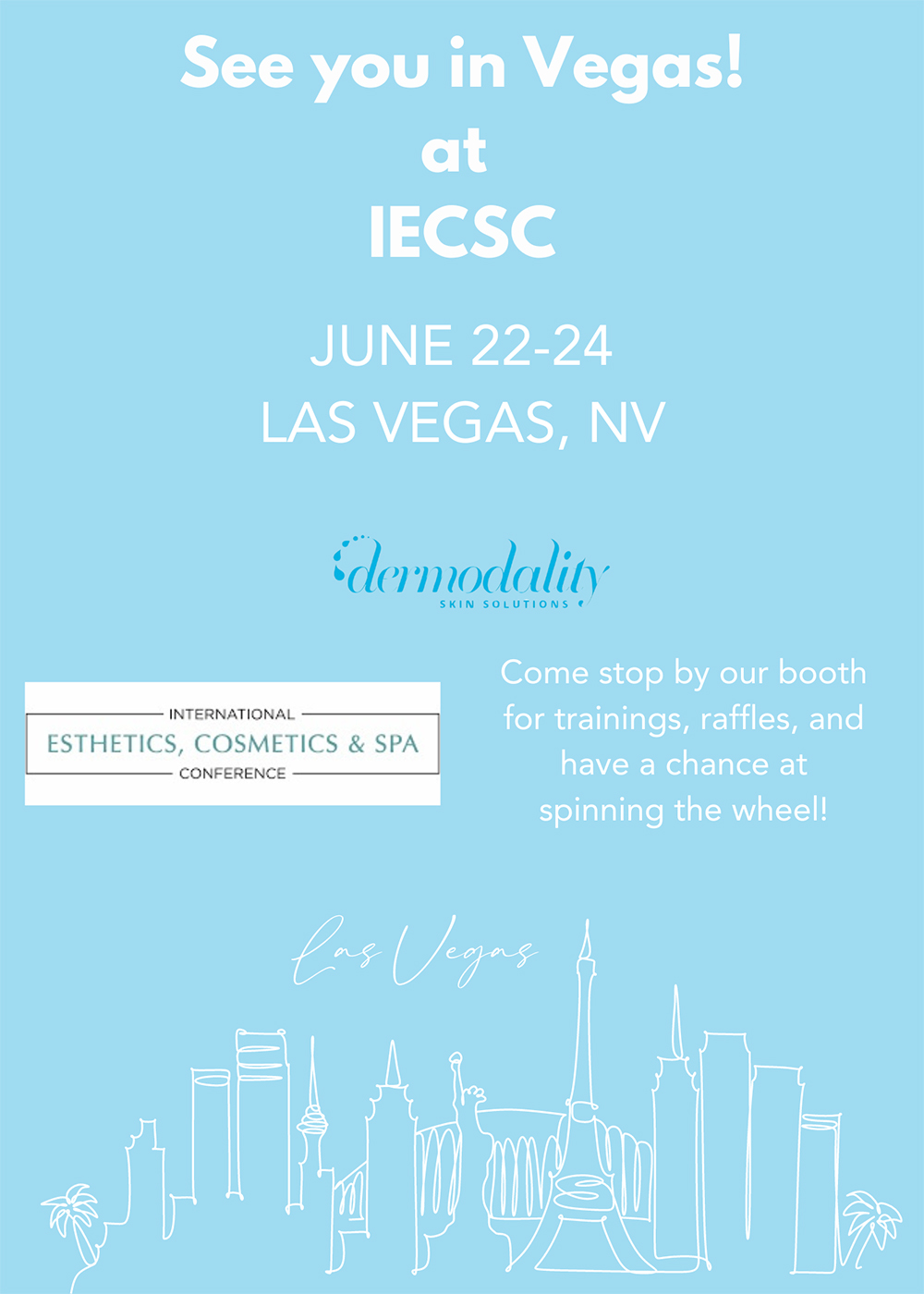 Dermodality at IECSC Las Vegas Nevada June 22-24 2024